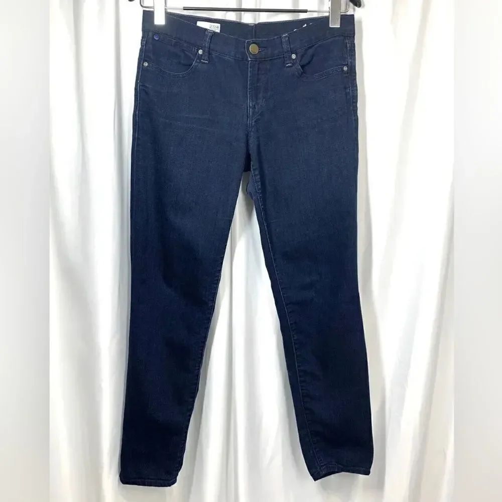 Gap 1969 Legging Jean Straight Leg Mid Rise Dark Wash Jegging Women 4 27 X 29